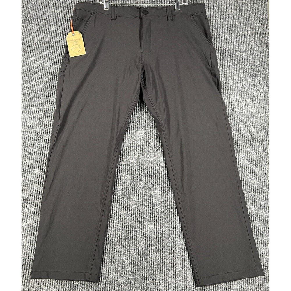 Weatherproof Pants Mens 38x30 Gray Momentum Utility Stretch Flex Casual New
